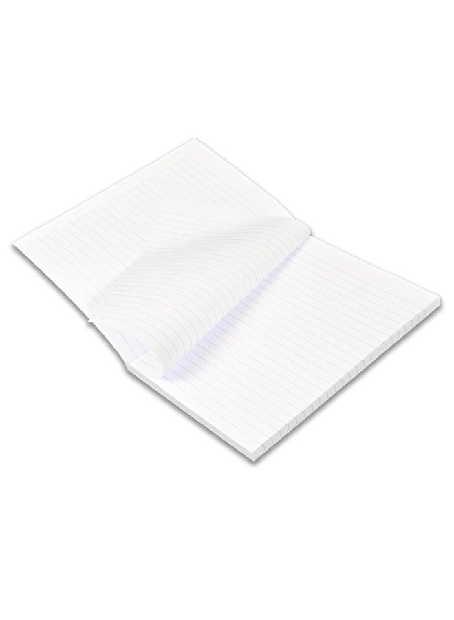 FIS® Soft Cover Notebook, A5 Size(148x210mm), 96 Sheets, Single Line Ruling, White Paper, Packet of 5 Pieces, Green Forest Cover Design 3-FSNBSCA596D3 - Image 4